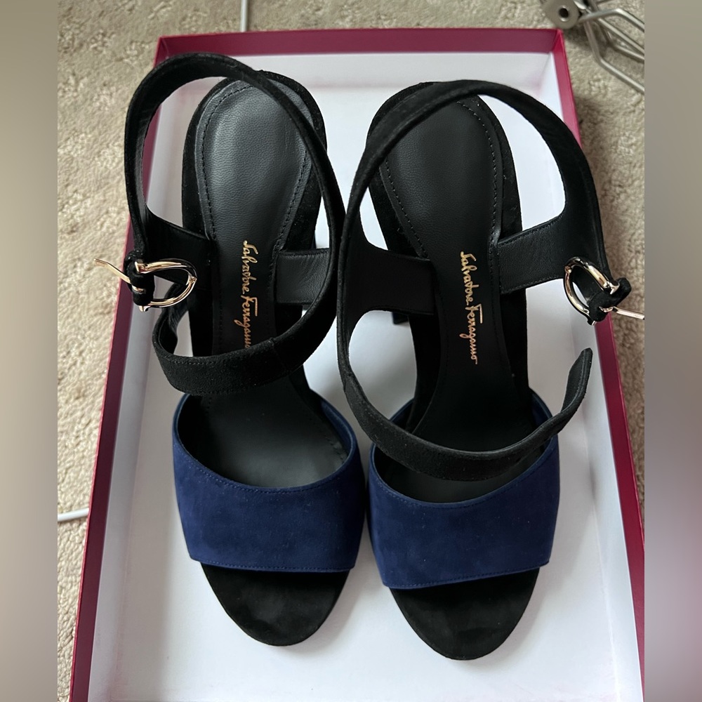 Salvatore Ferragamo Suede sandals